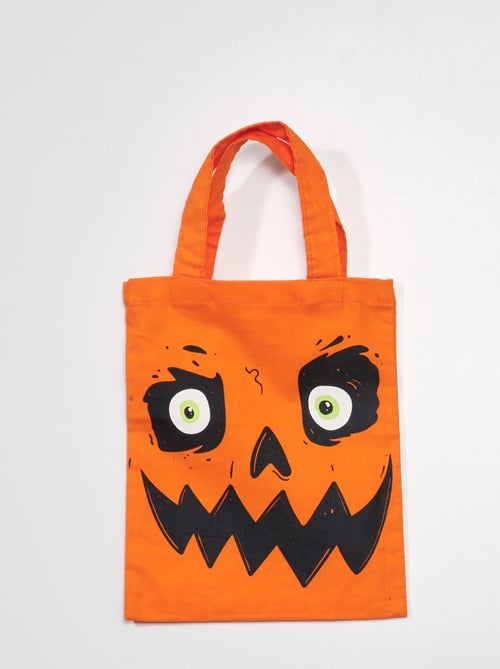 Saco para guloseimas de lona - Halloween - Kiabi