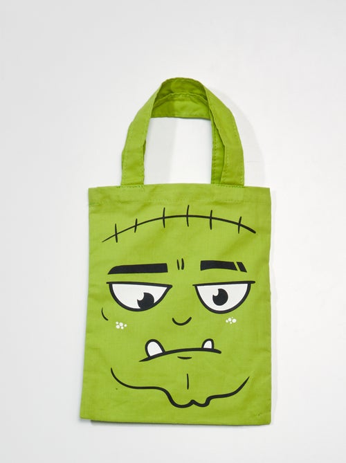 Saco para guloseimas de lona - Halloween - Kiabi