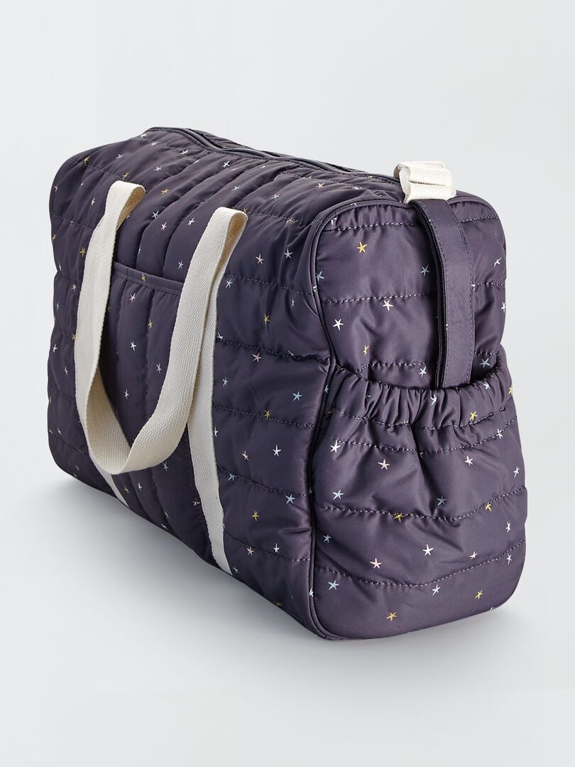Saco para mudar a fralda acolchoado PRETO - Kiabi