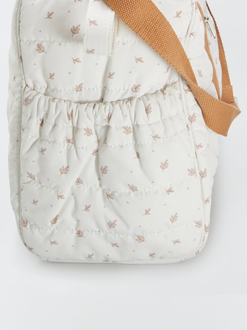 Saco para mudar a fralda com tapete e fixador para carrinho - Kiabi