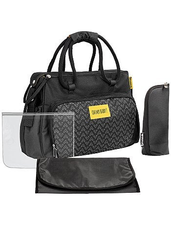 Saco para mudar a fralda estampado com acessórios - Kiabi