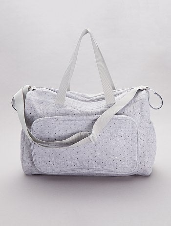 Saco para mudar a fralda estampado 'estrelas' - Kiabi