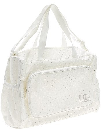 Saco para mudar a fralda 'estrelas' + colchão - Kiabi