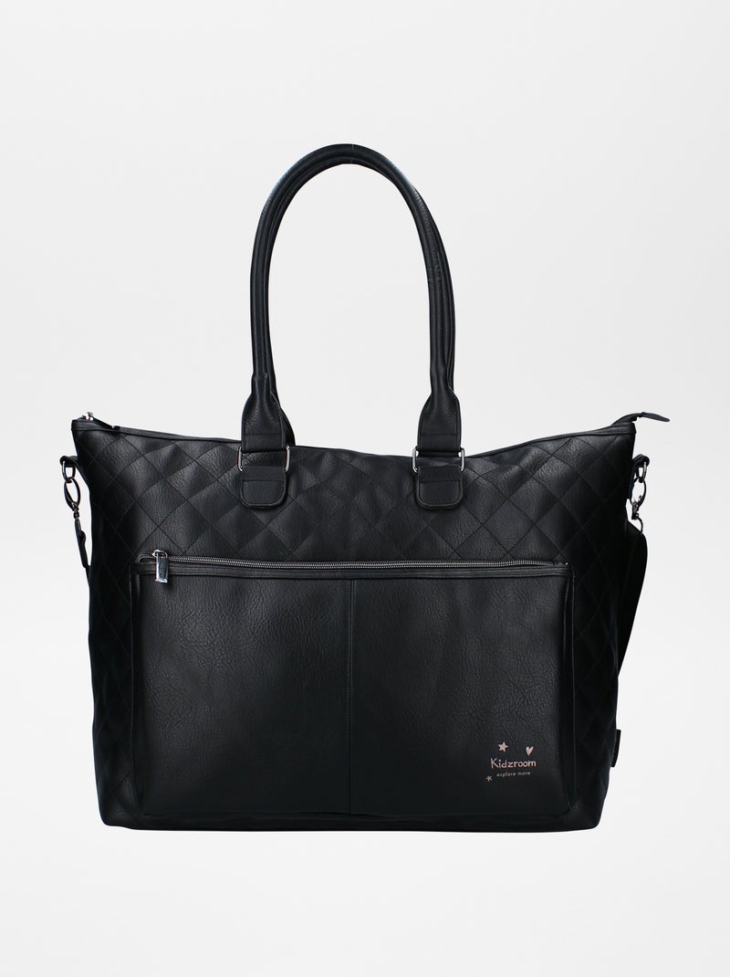 Saco para mudar a fralda Preto - Kiabi