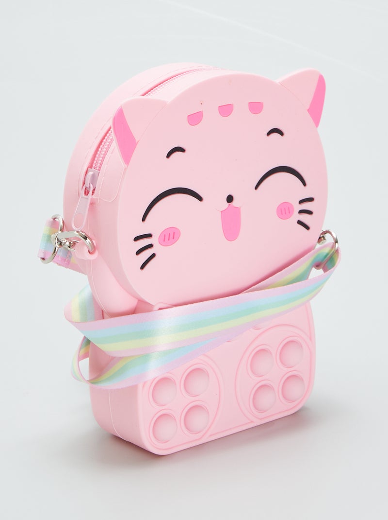 Saco pop it gato kawai ROSA - Kiabi
