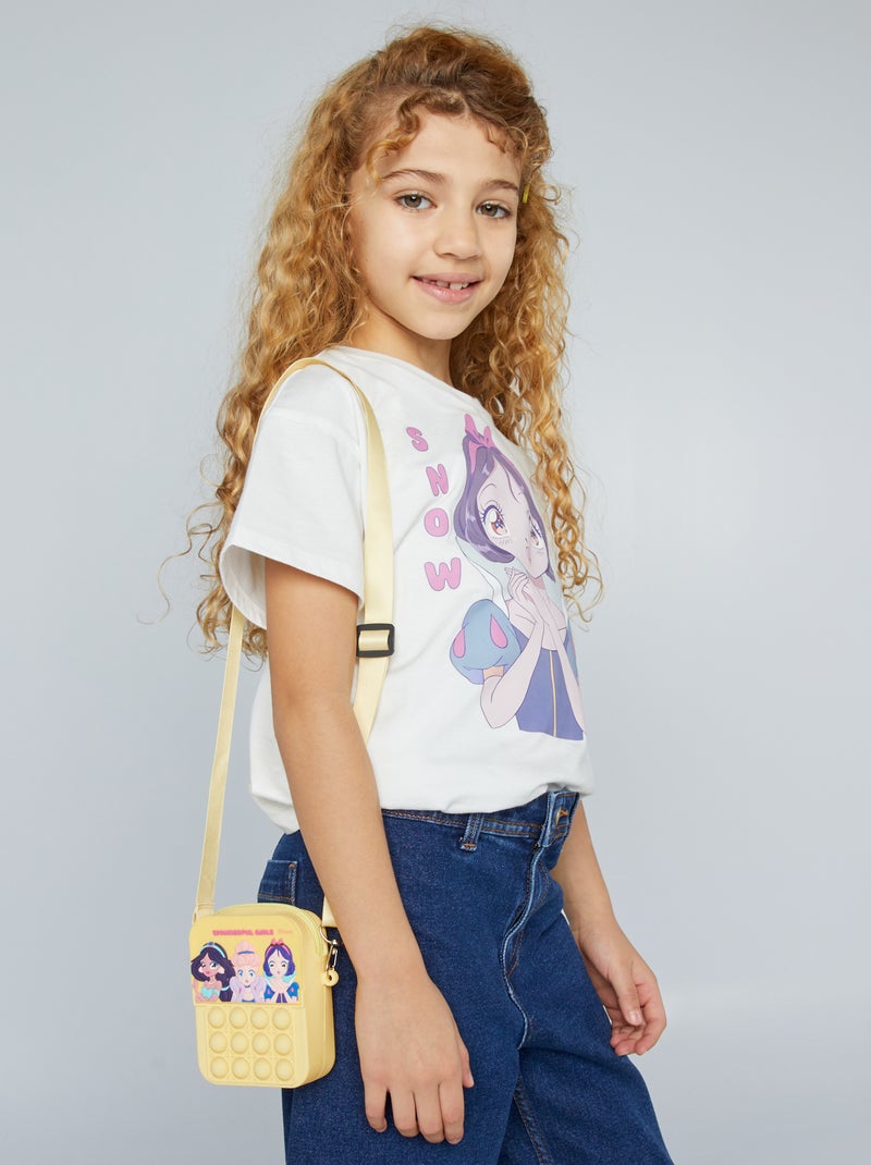 Saco pop it 'Princesa Disney' AMARELO - Kiabi