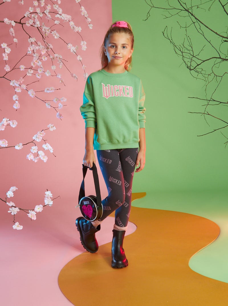 Saco redondo com alça - Wicked PRETO - Kiabi