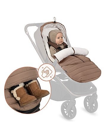 Saco térmico para carrinho de bebé LIONELO Oli – Universal – Impermeável – +5 a –20 °C – Filtro UV