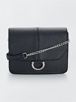 Saco texturado com aba - Kiabi