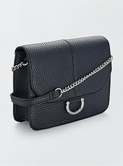 Saco texturado com aba - Kiabi