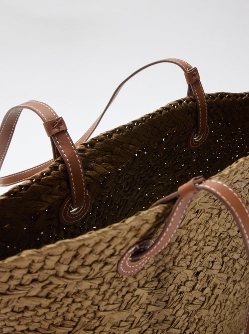 Saco tote com alças - Kiabi