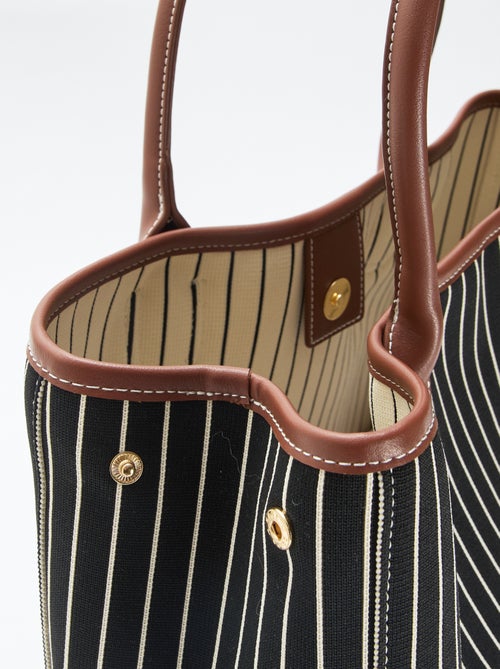 Saco tote em tecido - Kiabi