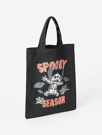 Saco tote / Saco para doces para o Halloween 'Stitch' 'Disney'
