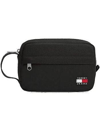 Sacoche tiracolo tommy hilfiger ess daily para homem em preto