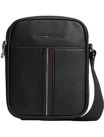 Sacoche Tommy Hilfiger Repreve Preta para Homem
