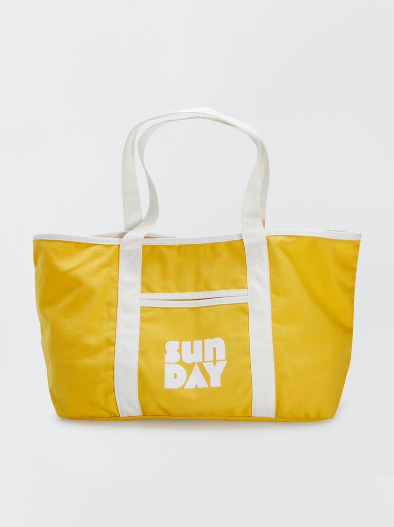 Sacola AMARELO - Kiabi