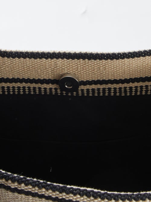 Sacola com estampado às riscas - Kiabi