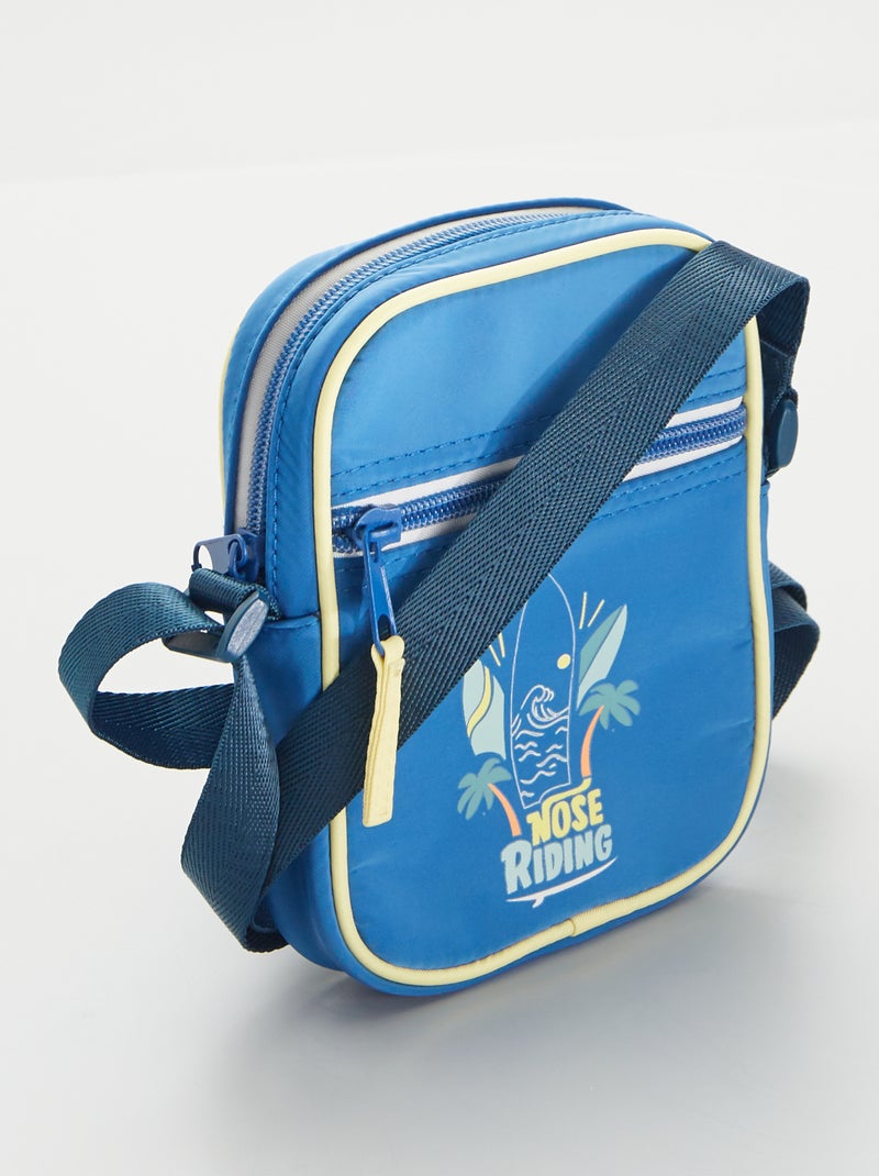 Sacola com estampado AZUL - Kiabi