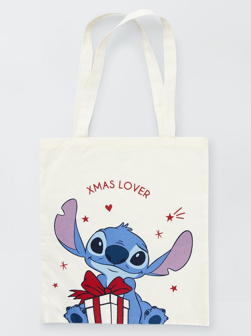 Sacola com estampado 'Disney' BRANCO - Kiabi