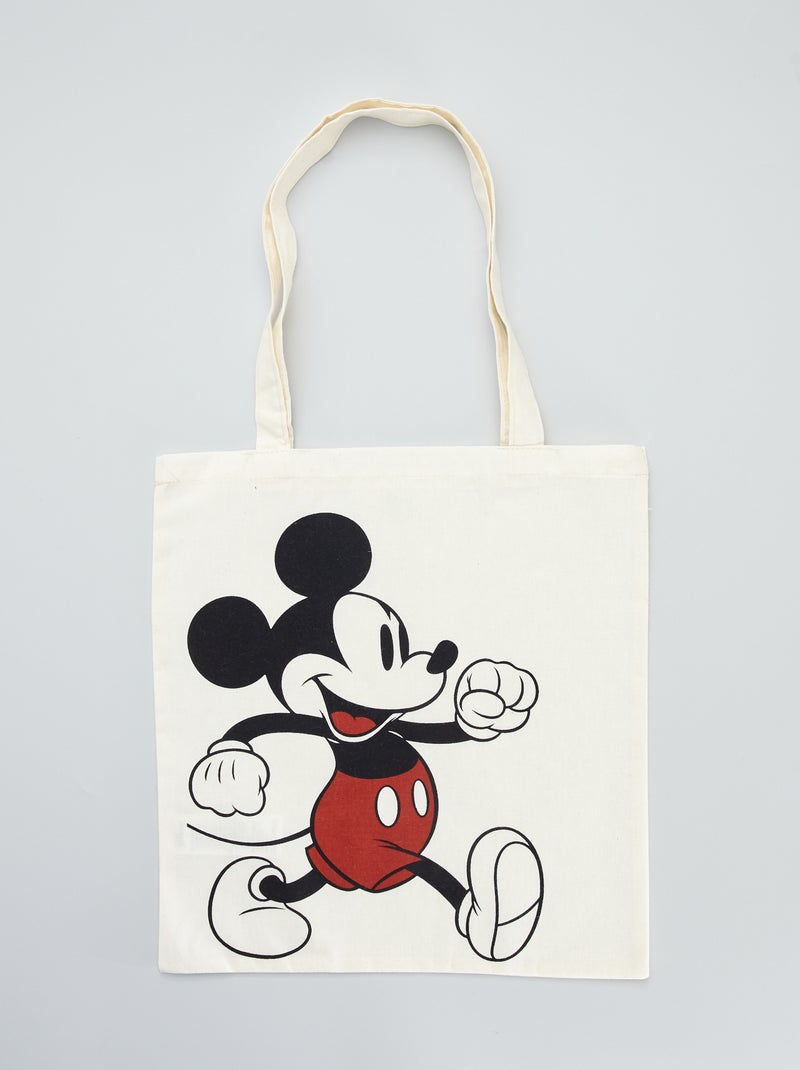 Sacola com estampado 'Disney' Mickey - Kiabi