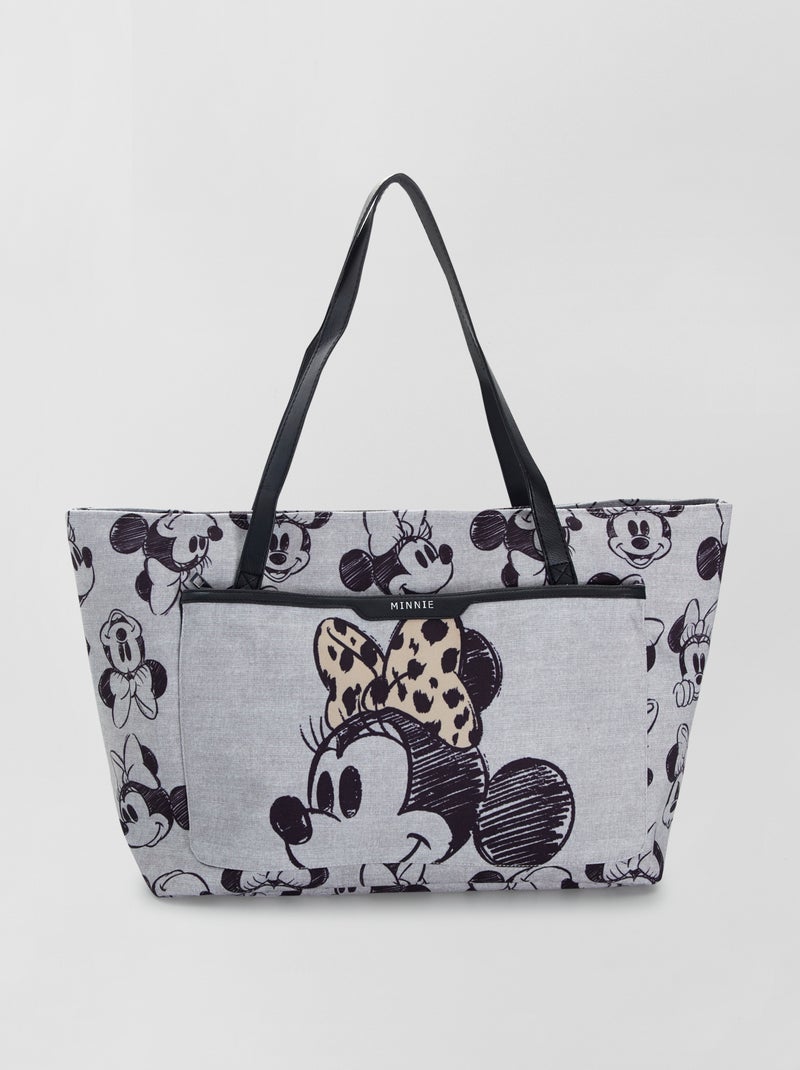 Sacola com estampado 'Minnie' 'Disney' Cinza - Kiabi