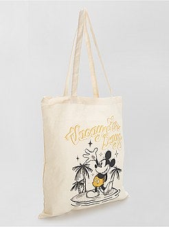 Sacola 'Mickey e Minnie' - Kiabi