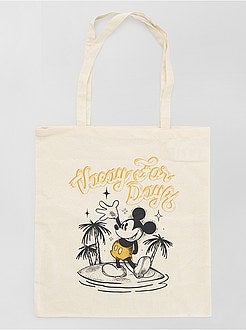 Sacola 'Mickey e Minnie' - Kiabi