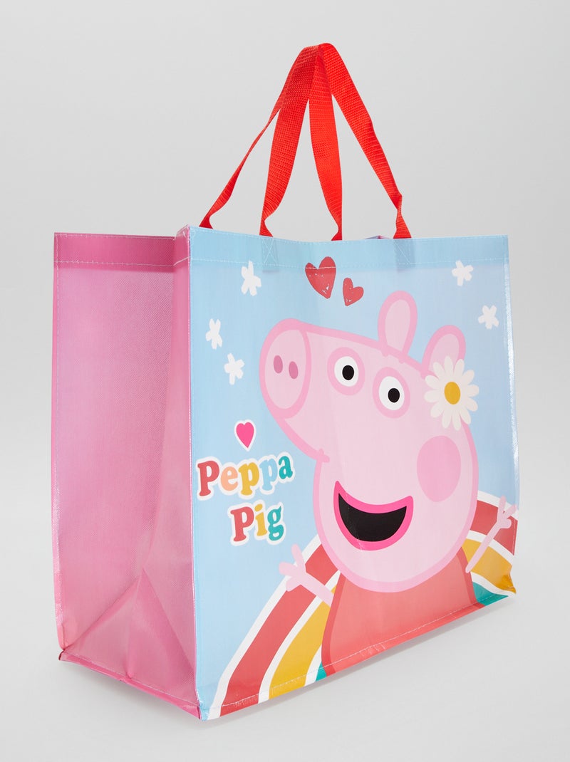 Sacola 'Porquinha Peppa' ROSA - Kiabi