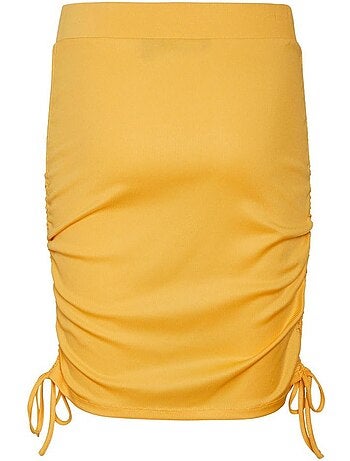 Saia Amarela Vero Moda Jillian para Mulher