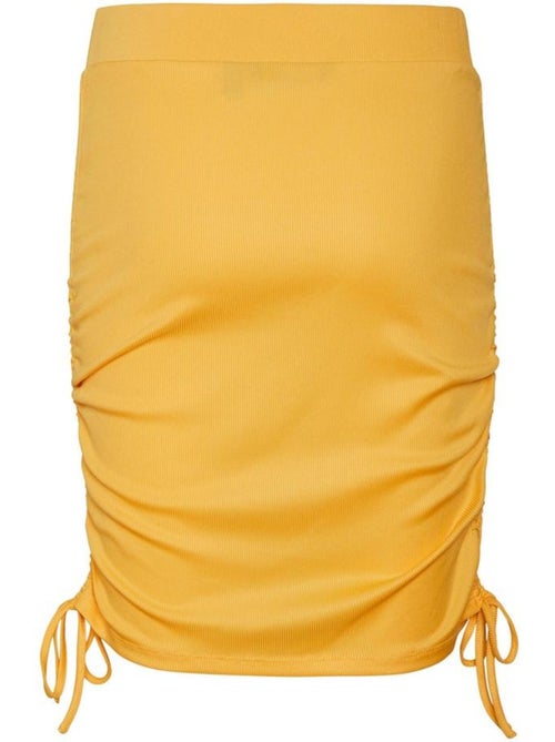 Saia Amarela Vero Moda Jillian para Mulher - Kiabi Saia Amarela Vero Moda Jillian para Mulher - Kiabi
