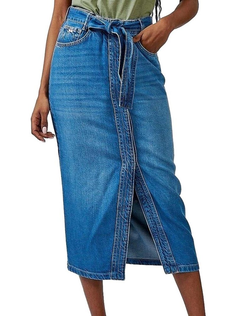 Saia Azul Kaporal BERTIE para Mulher Azul - Kiabi