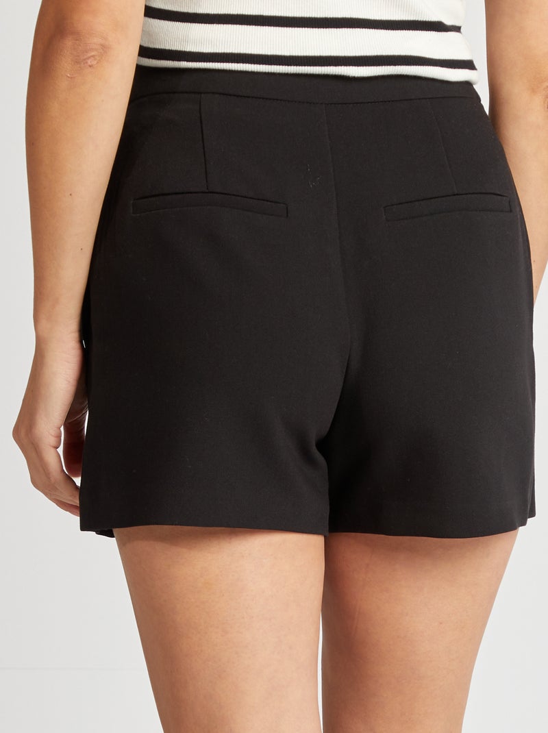 Saia-calça curta Preto - Kiabi