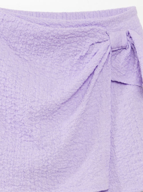 Saia-calça curta - Kiabi