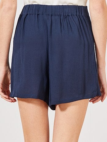 Saia-calção com folhos - Kiabi