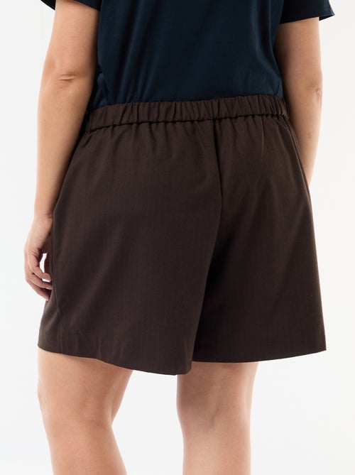 Saia calção com riscas finas - Kiabi