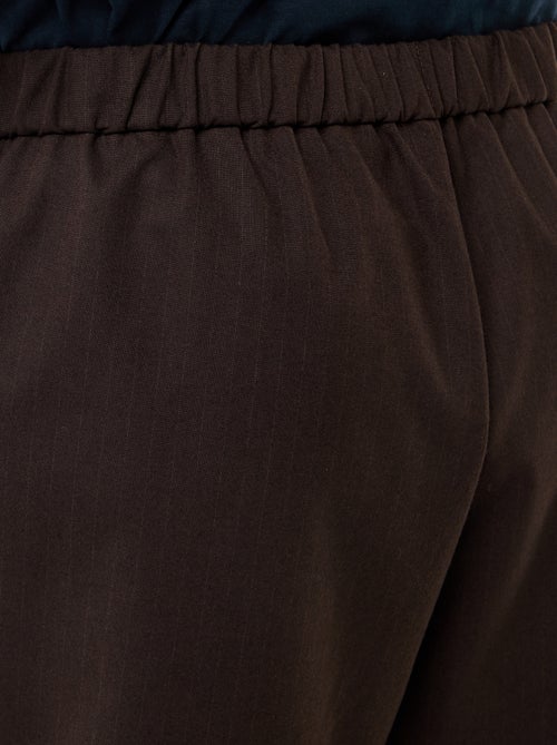 Saia calção com riscas finas - Kiabi