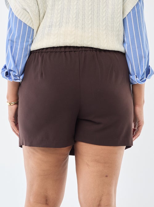 Saia-calção de cintura alta - Kiabi