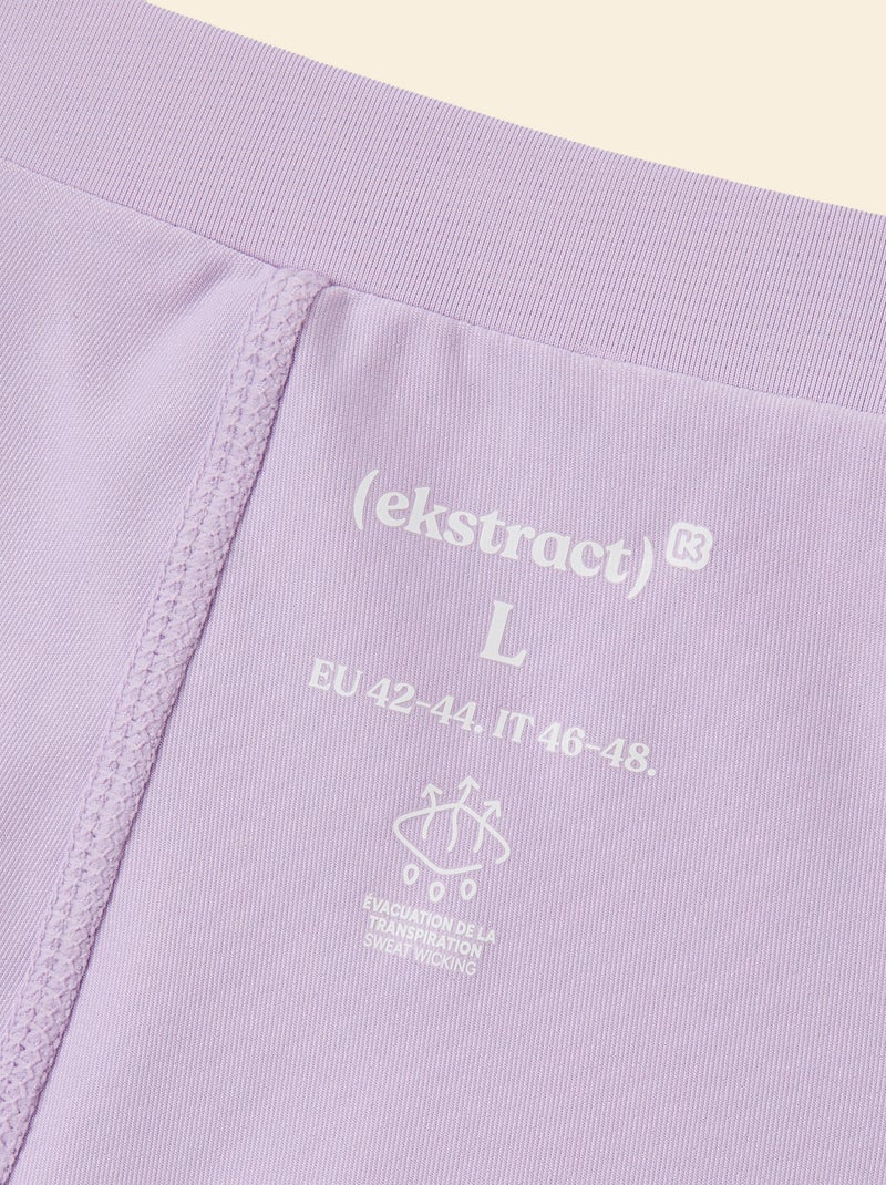 Saia calção de desporto - (ekstract) Violeta - Kiabi