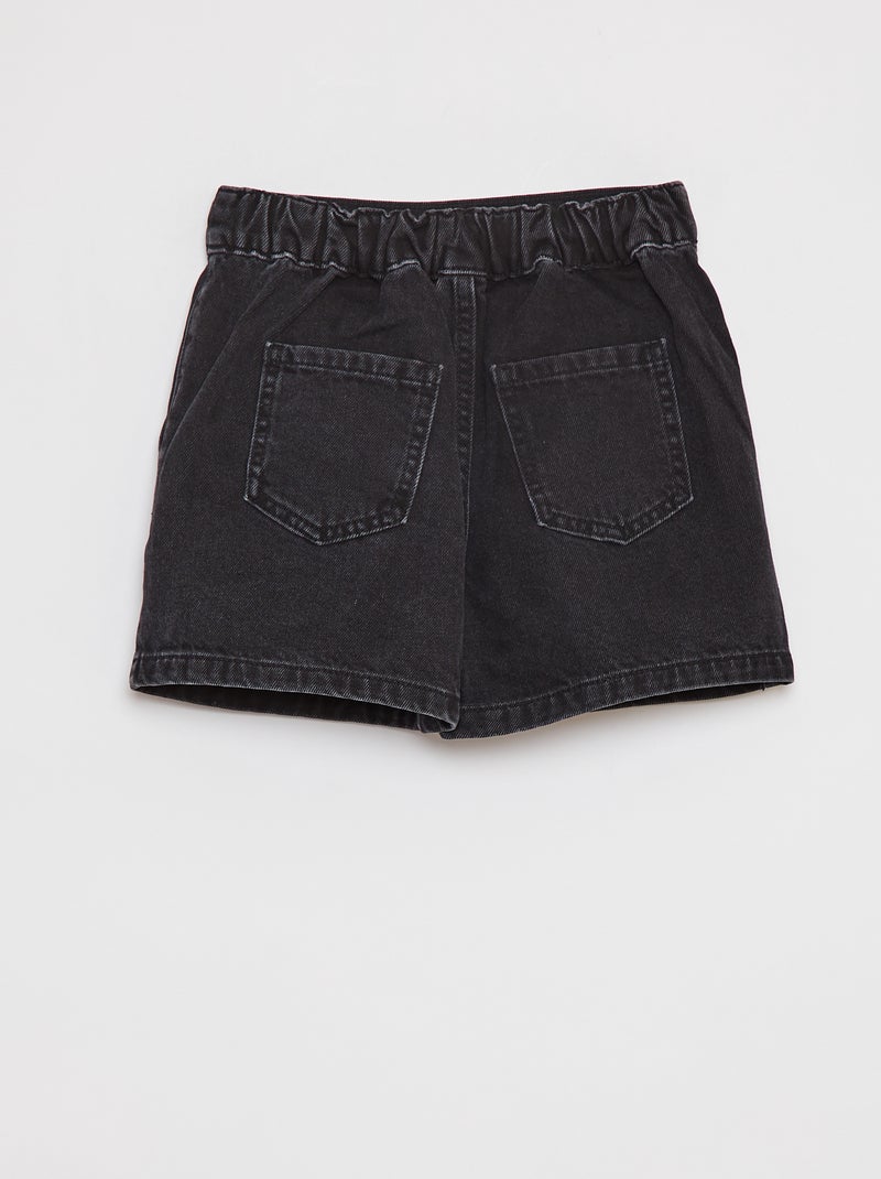 Saia-calção de ganga CINZA - Kiabi