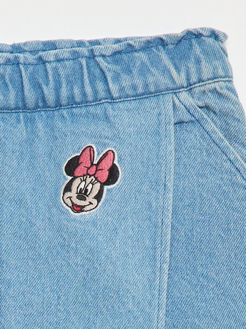 Saia-calção de ganga 'Minnie' 'Disney' Azul - Kiabi