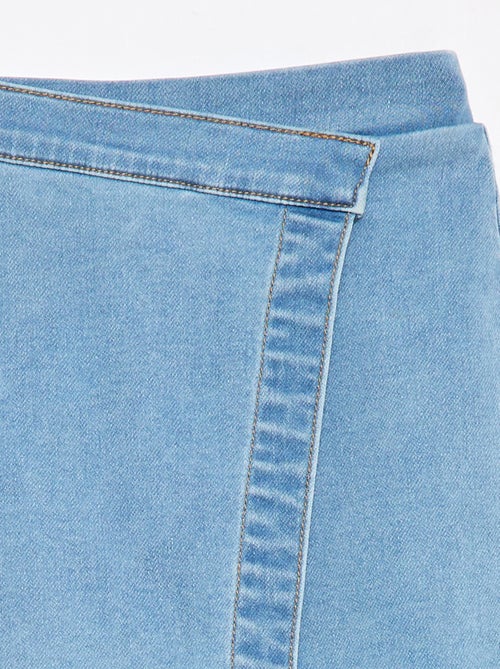 Saia-calção em ganga - Kiabi