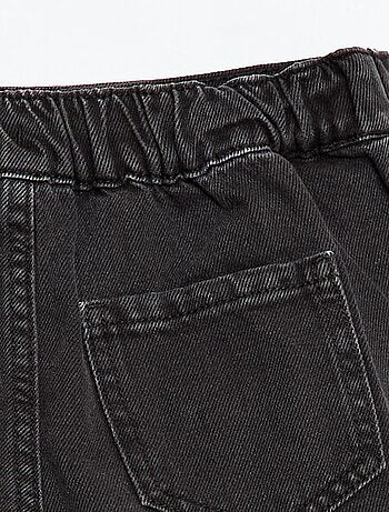 Saia-calção em ganga