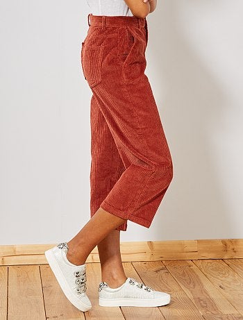 Saia calção em veludo canelado - Kiabi