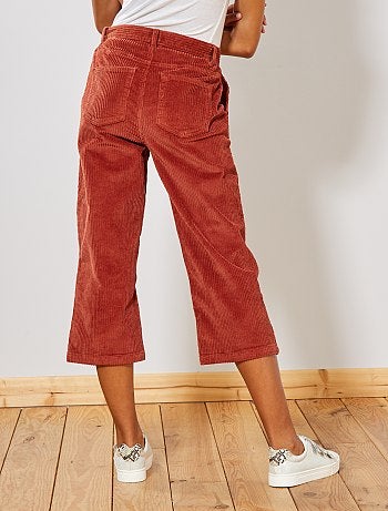 Saia calção em veludo canelado - Kiabi