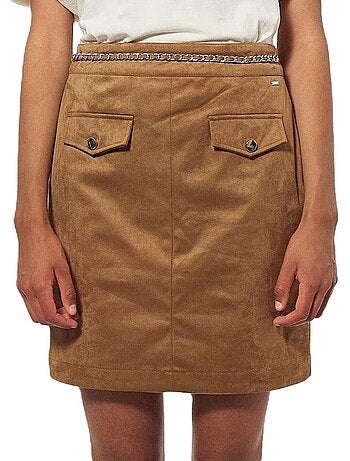 Saia camel feminina kaporal nacho