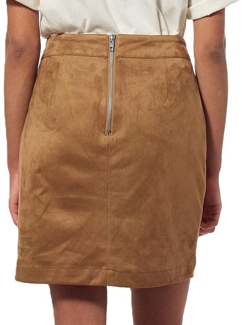 Saia camel feminina kaporal nacho - Kiabi