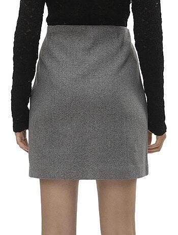 Saia Bege Vero Moda Fortune Allison para Mulher