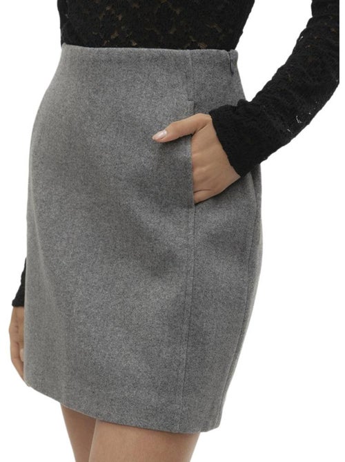 Saia Cinzenta Vero Moda Fortune Allison para Mulher - Kiabi