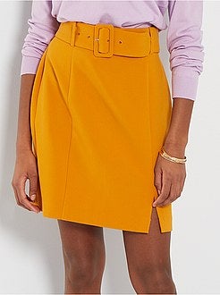 Saia com cinto - Kiabi