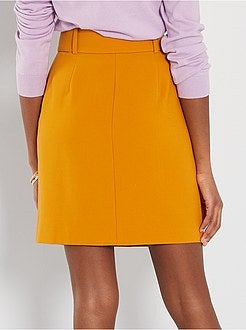 Saia com cinto - Kiabi